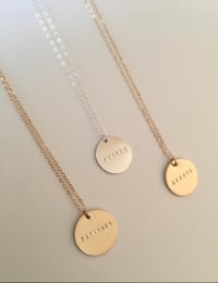 Image 3 of POWER•WORD NECKLACE