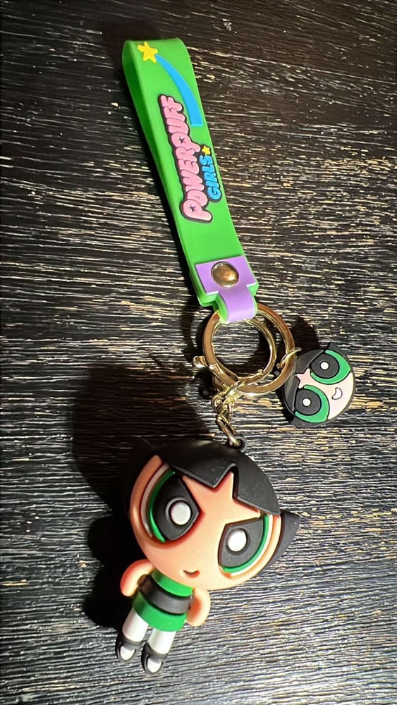 Image of Power Puff Wrislet Keychains 