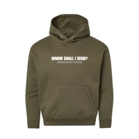 Image 1 of Send me hoodie hunter green 