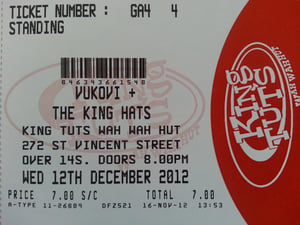 Image of Vukovi & The King Hats 12th of Dec 