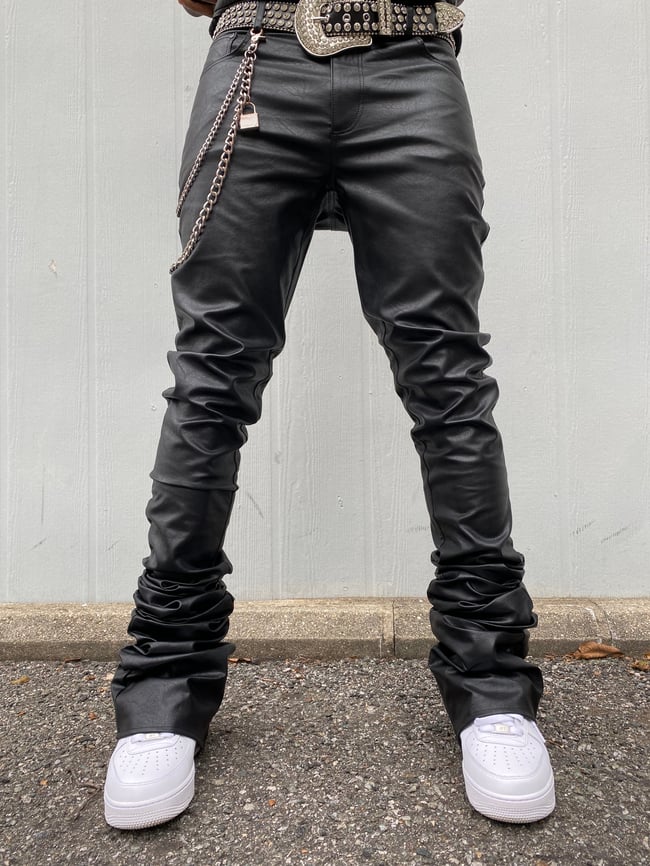 Black Stacked Jeans 🖤 | WeirDenims