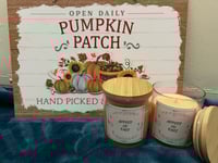 Image 1 of Apples in fall candle
