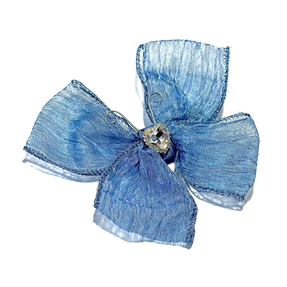 Image of Shimmer Butterfly Bow Single Clip