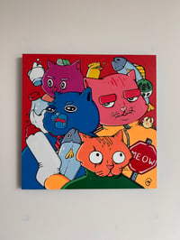 Image 2 of Gatti Mafiosi painting