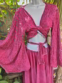 Image 2 of Athena co ord set / maxi skirt- waist goes to 44 inches