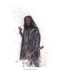 Image 2 of Darth Maul / Holo-Ghost Vader Art Print Selection