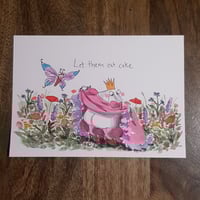 Let them eat cake - art print