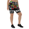 BOSSFITTED Black and Colorful Logo Biker Shorts