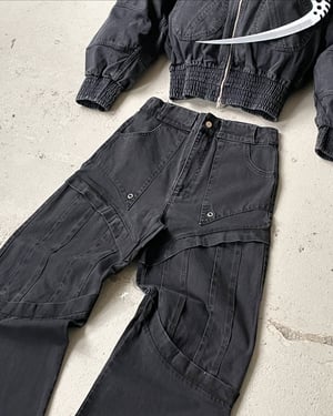 Image of KYONI - Layer Denim Jeans