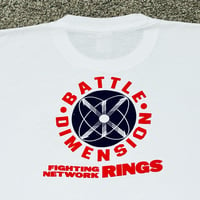 Image 2 of 1990'S FIGHTING NETWORK RINGS "BATTLE DIMENSION" ⭕️ SHIRT