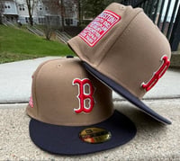 Image 1 of Custom Boston Red Sox x Neighborhood Framework Collection Exit Sign New Era 59FIFTY