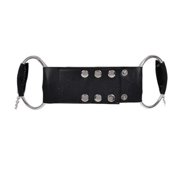 Wide O Ring Chain Belt 