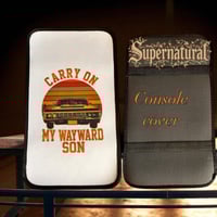 Supernatural car console cover