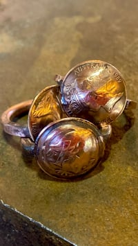 Image 1 of 🟠💍 Copper Coin Ring 💍🟠
