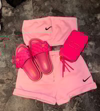 Image 3 of Two piece set w/ Slides & purse 