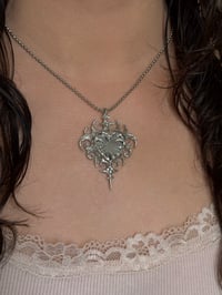 Image 2 of Mirror Heart #1 - Necklace
