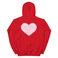 Image 12 of HOT GIRLS HAVE HEART HOODIE - BLUSH