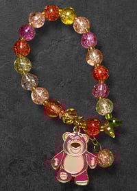 Bear crackle bracelet 