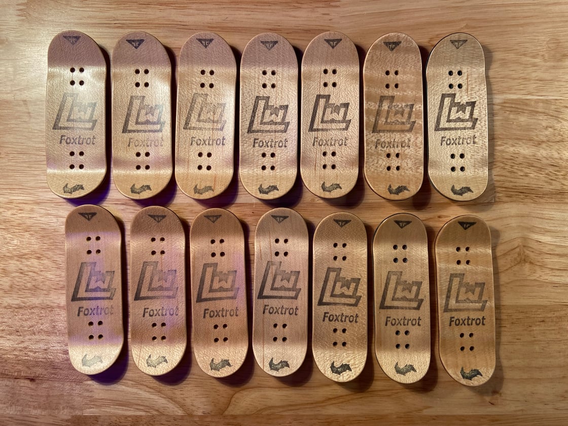 Image of Blank decks - Foxtrot Mold - 32mm and 34mm