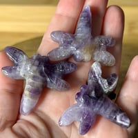 Chevron Amethyst Dragonflies ($9)