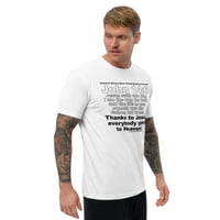 Image 1 of John 14:6 Fitted Short Sleeve T-shirt