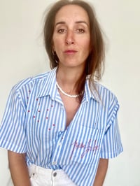 Image 2 of Chemise Crop "pause for love"