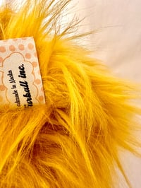 Image 3 of Plush Yellow Furball 