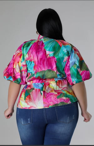 Image of Shelia Floral Top