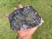 Image 14 of Purple Botryoidal Fluorite With Pyrite Specimen #1468