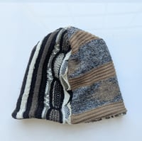 Image 4 of Upcycled Reversible Beanie Cotton Blend 8