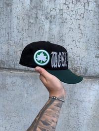 Image 2 of SILVER BRIM MULTI TONE NEW YORK METS CUSTOM FITTED CAP