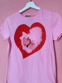 Image 3 of Crush pink tee