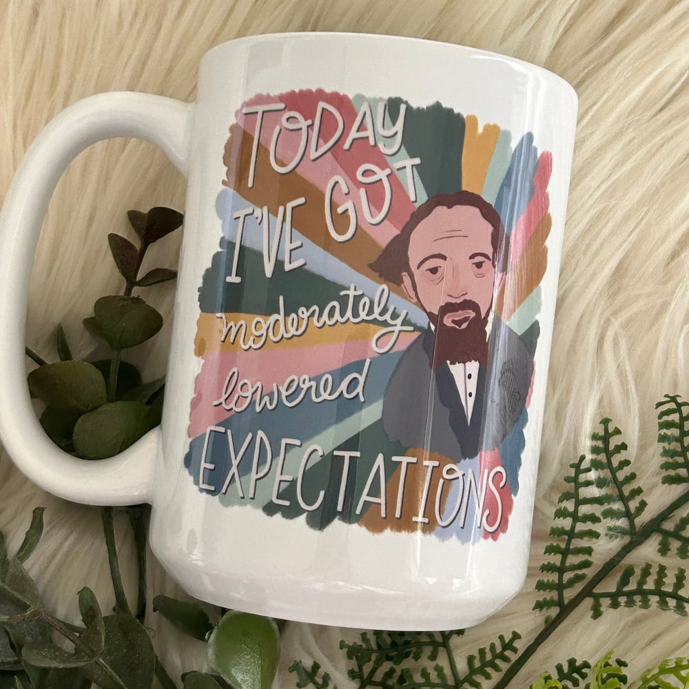 Image of Dickens Lowered Expectations Mug // 15 oz.