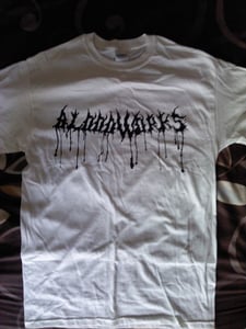 Image of White "Bloodworks" tee