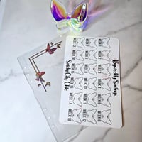 Image 4 of A5 Biweekly Butterfly Savings 
