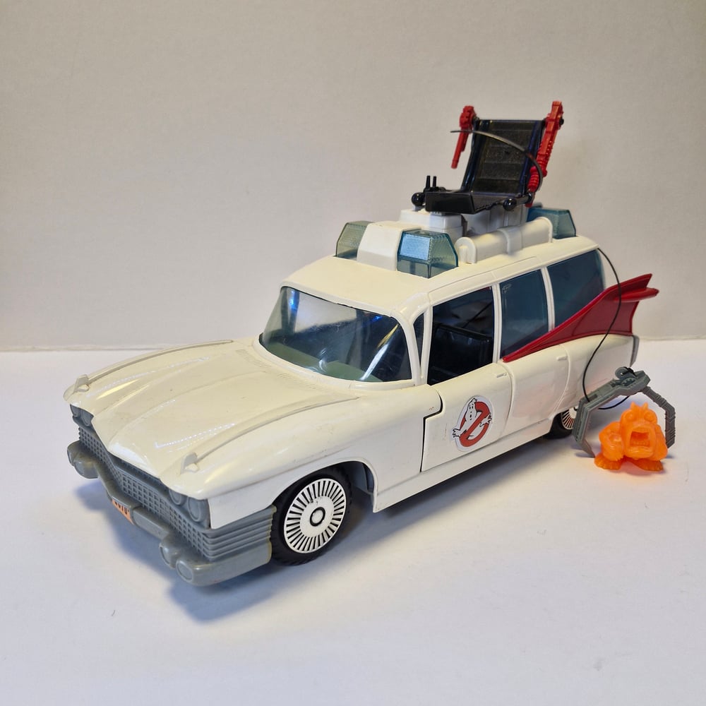 Image of Vintage Ecto 1 Ghostbusters Vehicle 