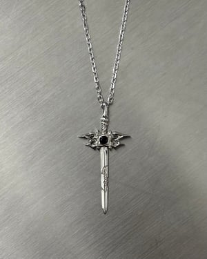 Image of [PRE-ORDER] IMPLY x MIDNIGHT FACTORY - Déka Sword Pendant Necklace