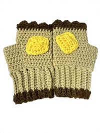 Image 3 of Crochet Toast W/ Butter Set