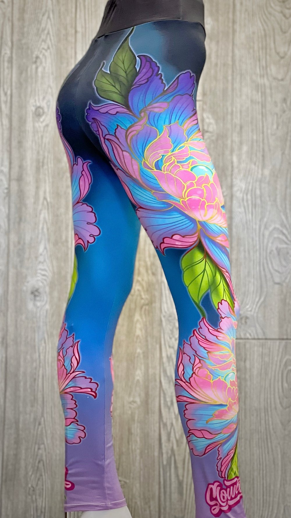 Super Bright Flower Leggings 2022