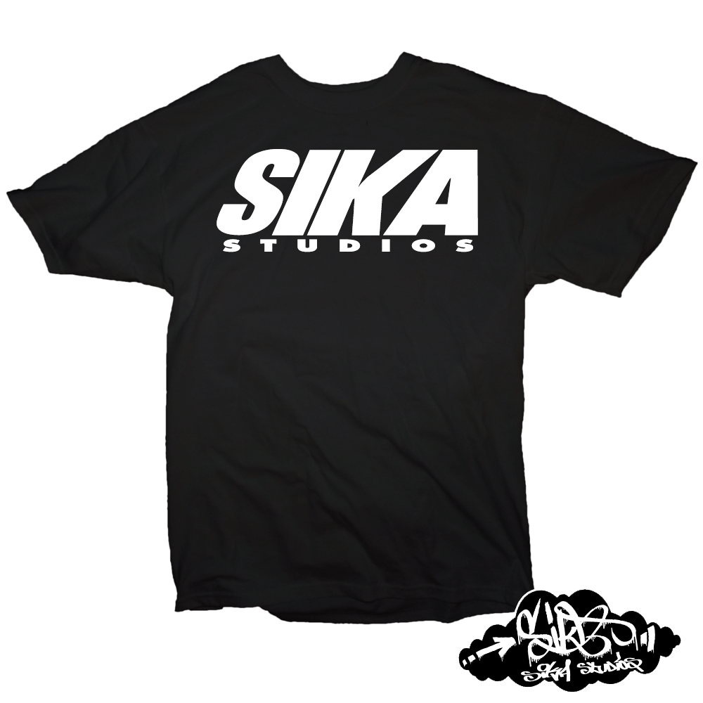 SIKA studios block logo T-shirt