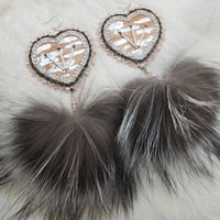Image 1 of Birch Hearts with Quills