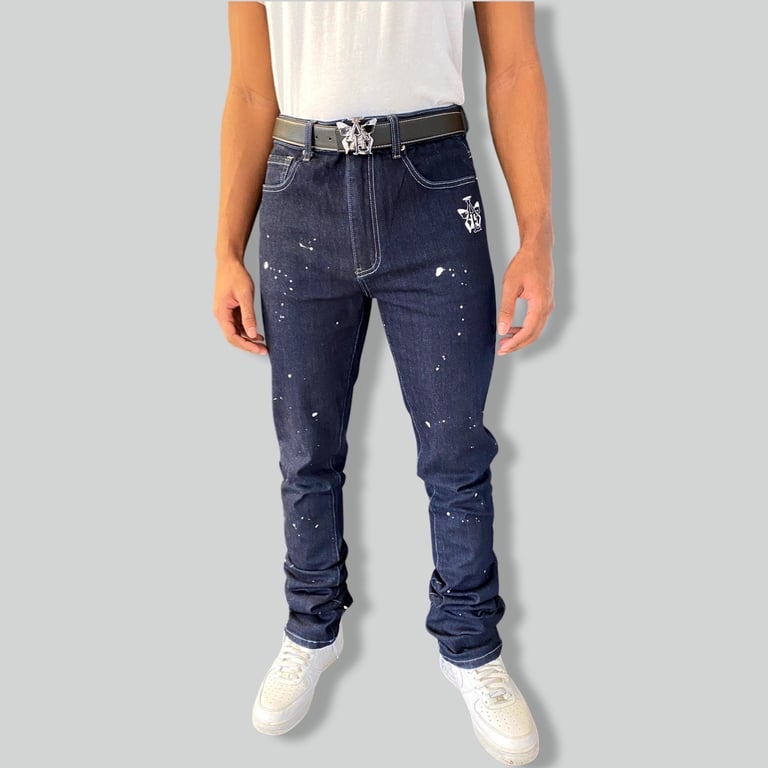 Midnight Moon Stacked Denim 