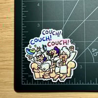 Image 2 of Huntrix Girlies & The Funny Tiger stickers