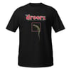 Unisex Droors Lizard Square t-shirt: Black