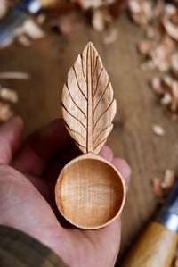 Image 3 of Cherry Leaf~Coffee Scoop