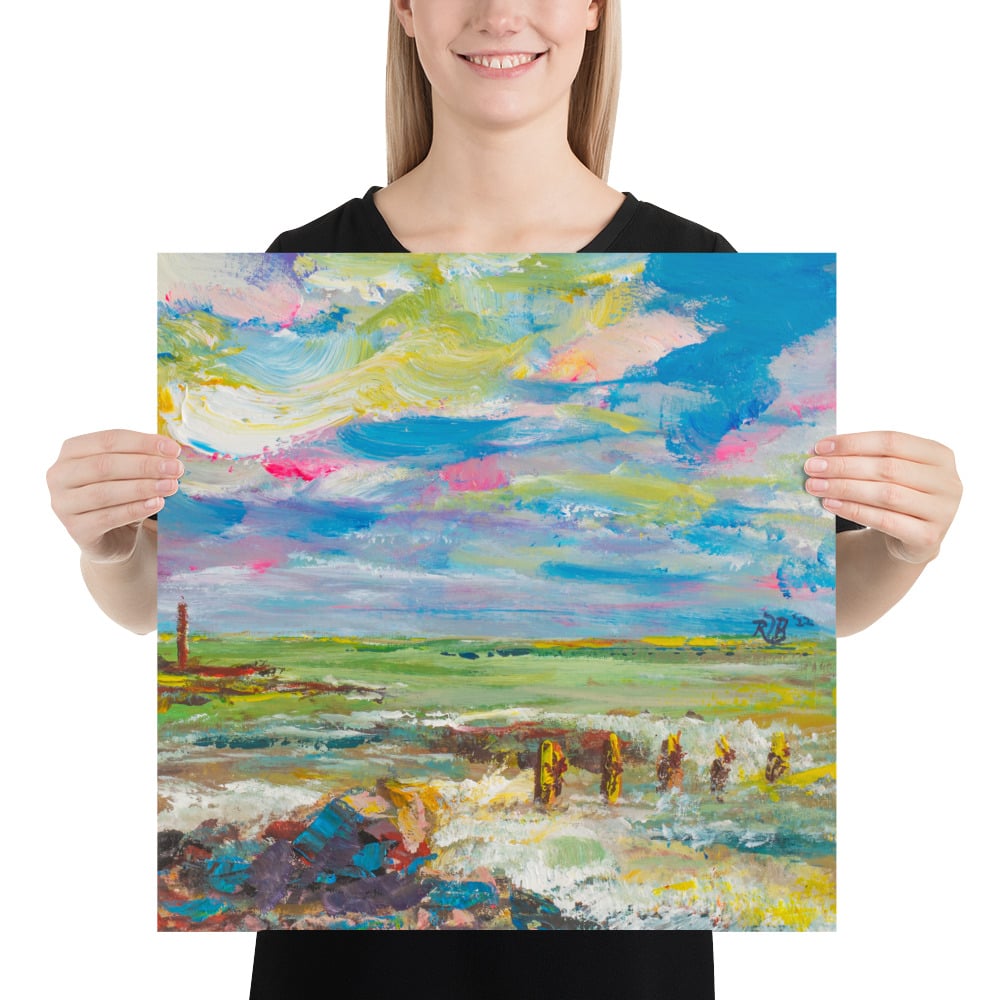 Image of ||| PRINT ||| - "Lake Michigan Was Angry that Day... Pt. 6"