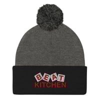 Beat Kitchen Pom-Pom Beanie
