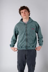 Image 1 of Sudadera verde piedra basic