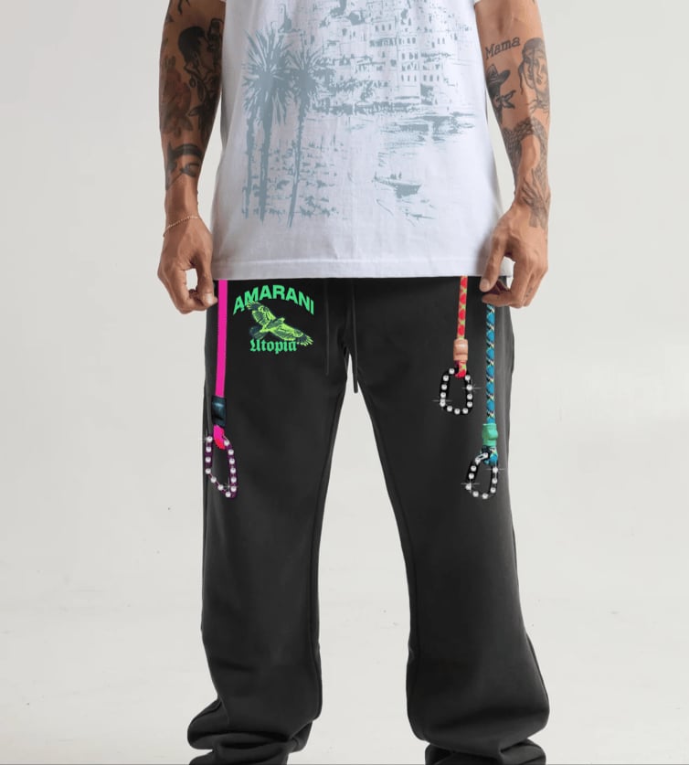 Swarovski Utopia Rope Sweats- Ready To Ship