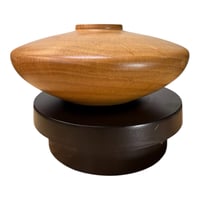 Image 2 of Beechwood hollow form vase 